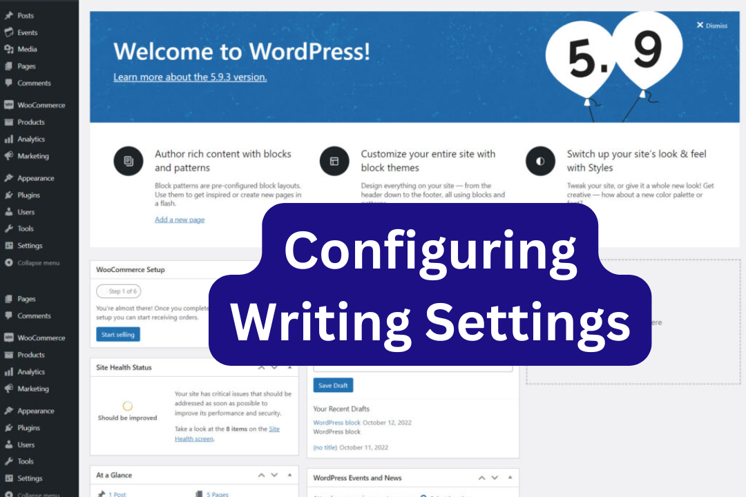 You are currently viewing Configuring Writing Settings in WordPress: A Step-by-Step Guide”