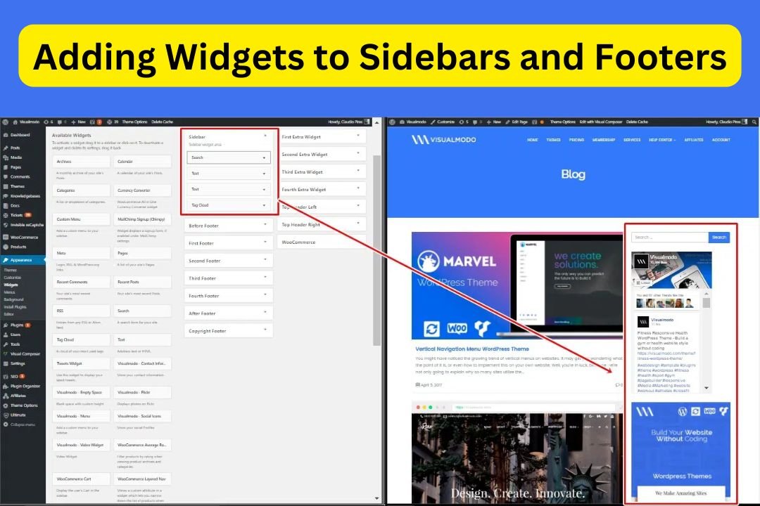 You are currently viewing How to Add Widgets to Sidebars and Footers in WordPress